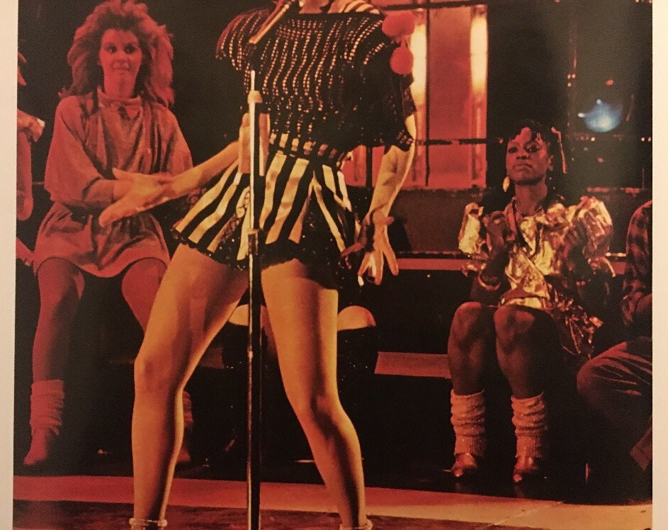 Original Vintage Poster Toni Basil Pace 1982 Holmes McDougall Music pin-up 1980s