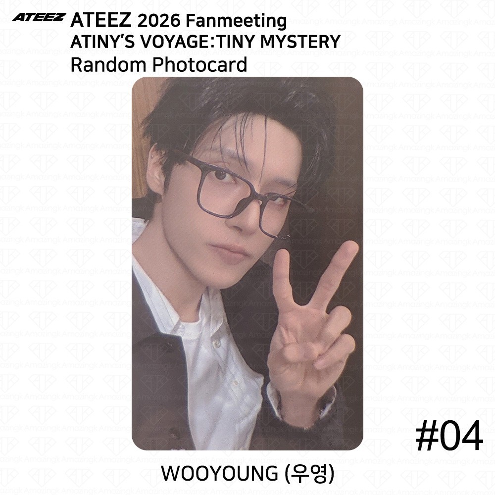 ATEEZ 2026 Fanmeeting ATINY’S VOYAGE:TINY MYSTERY Random Photocard