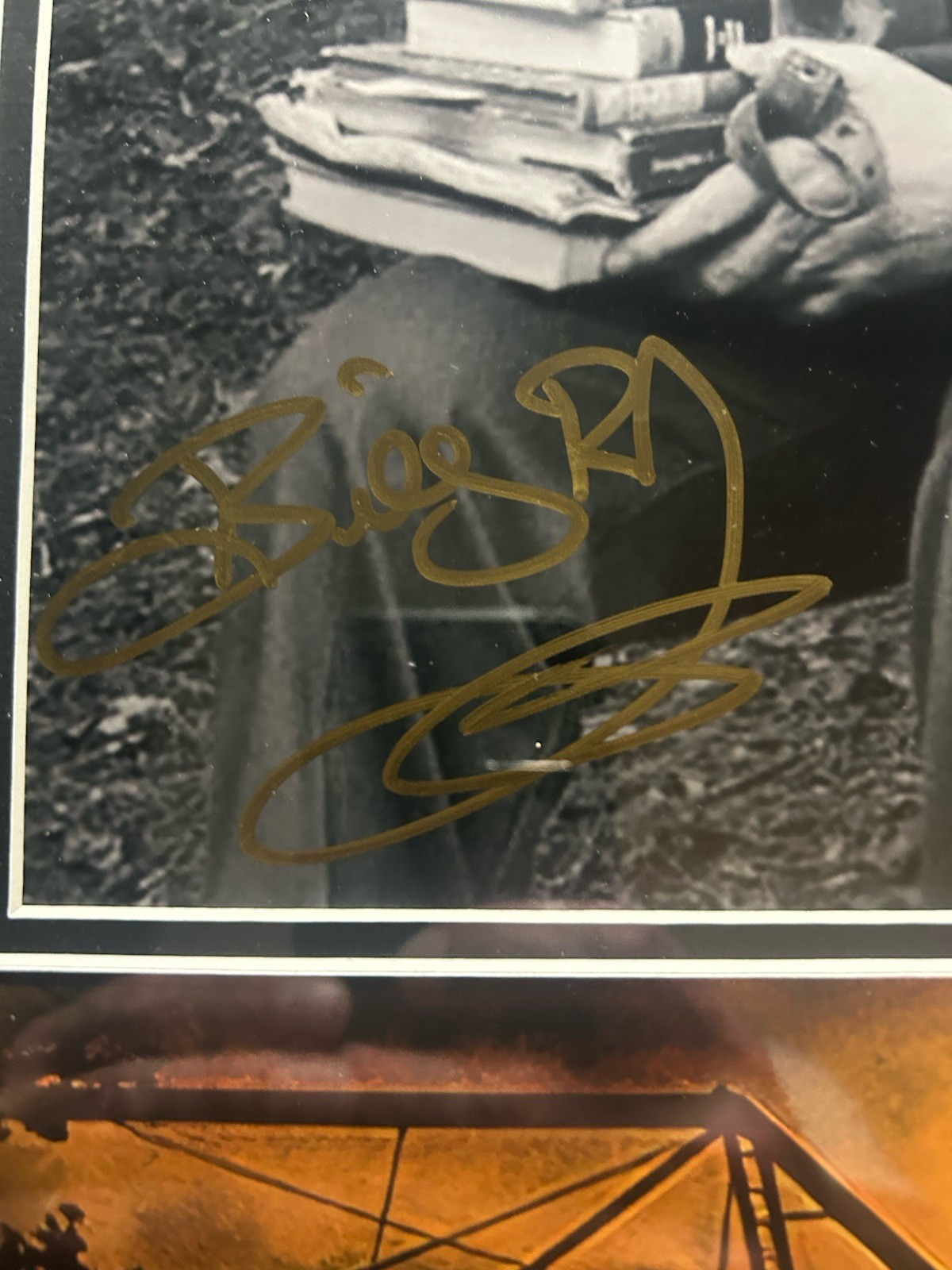 Billy Bob Thornton Is Sling Blade- Custom Mat And Autographed Photo