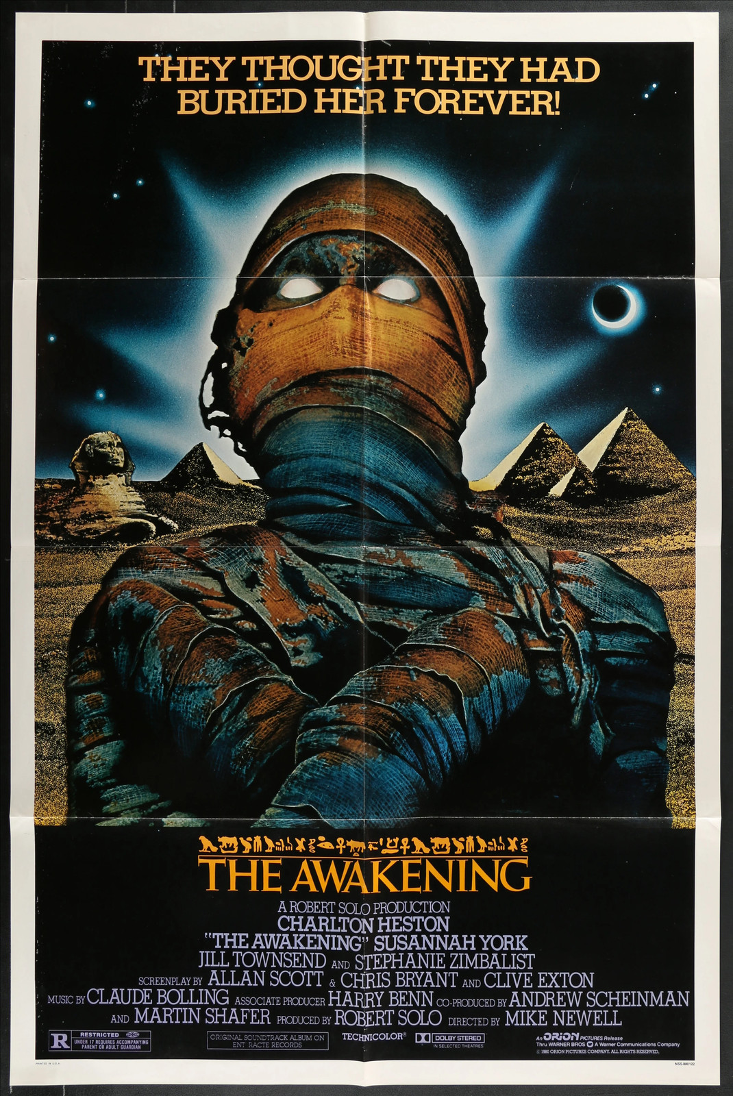 The Awakening (1980) Original Movie Poster F 27×41