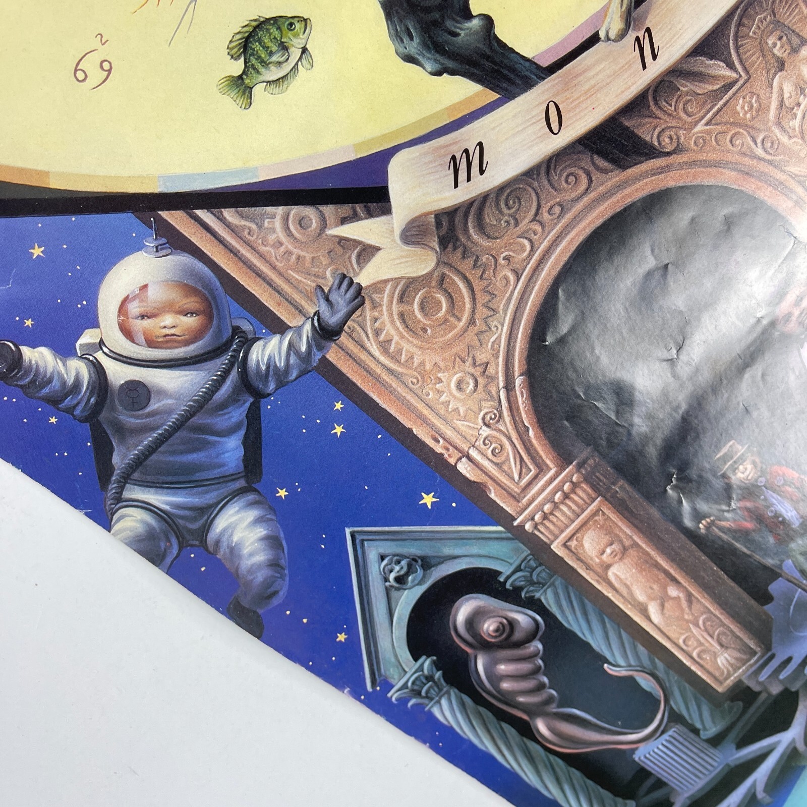 Fetchin Bones Mark Ryden Monster Promo Poster 18×30 Capitol Surreal Horror 1989
