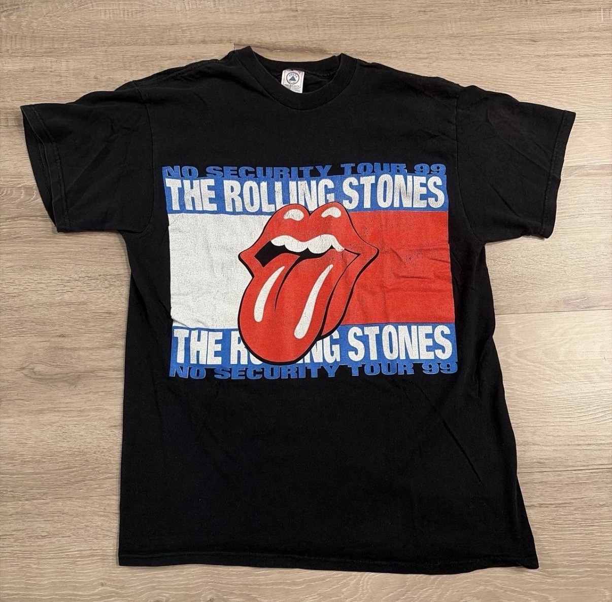 Vintage 1999 The Rolling Stones No Security Tour Shirt Delta Pro Weight Size L