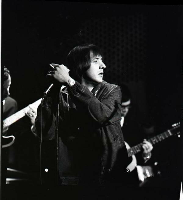 Sonny Bono and Cher 1960’s Concert Original 2.25 x 2.25 B/W Camera Negative