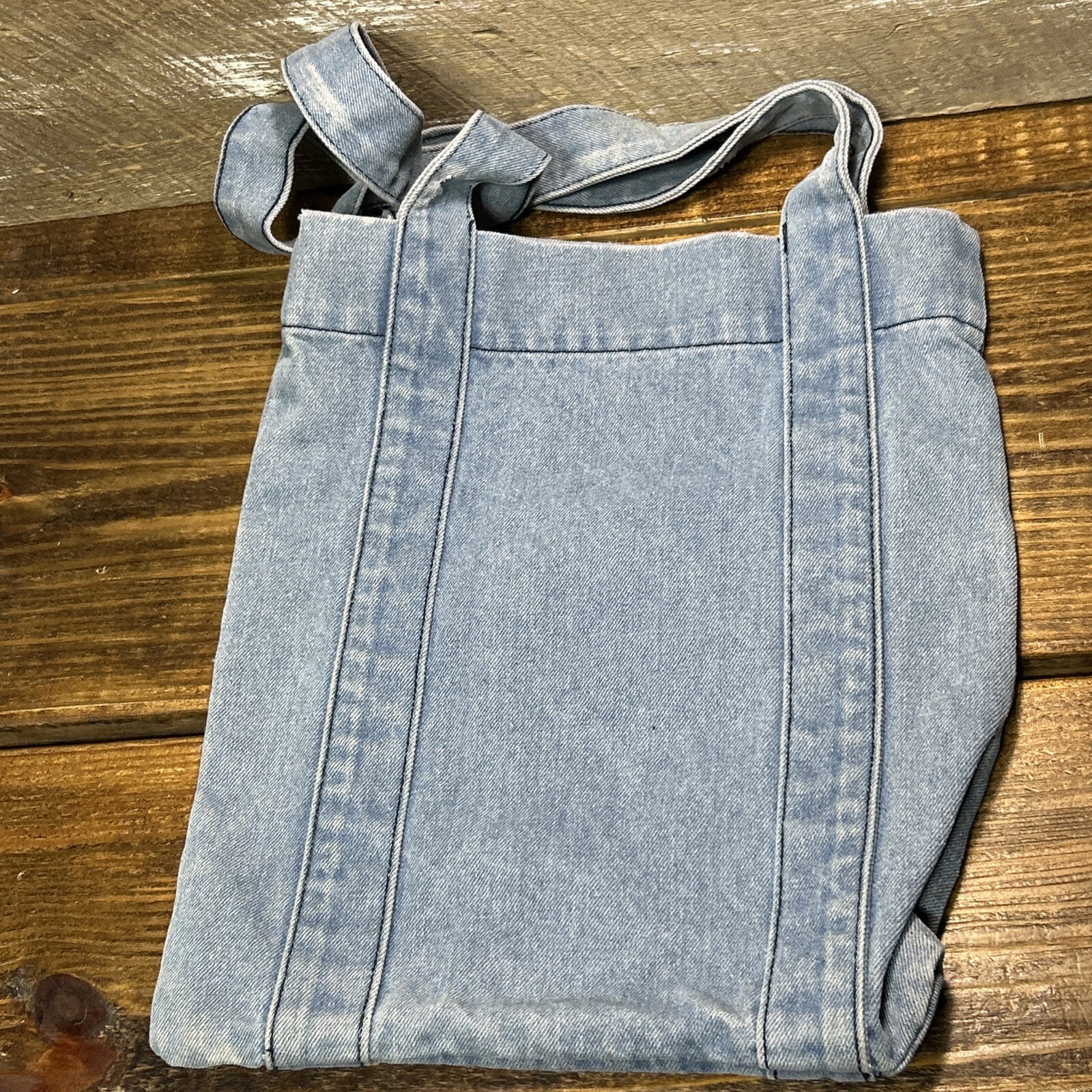 Janet Jackson State of The World Tour 2017 Denim JANET Tote Bag Blue