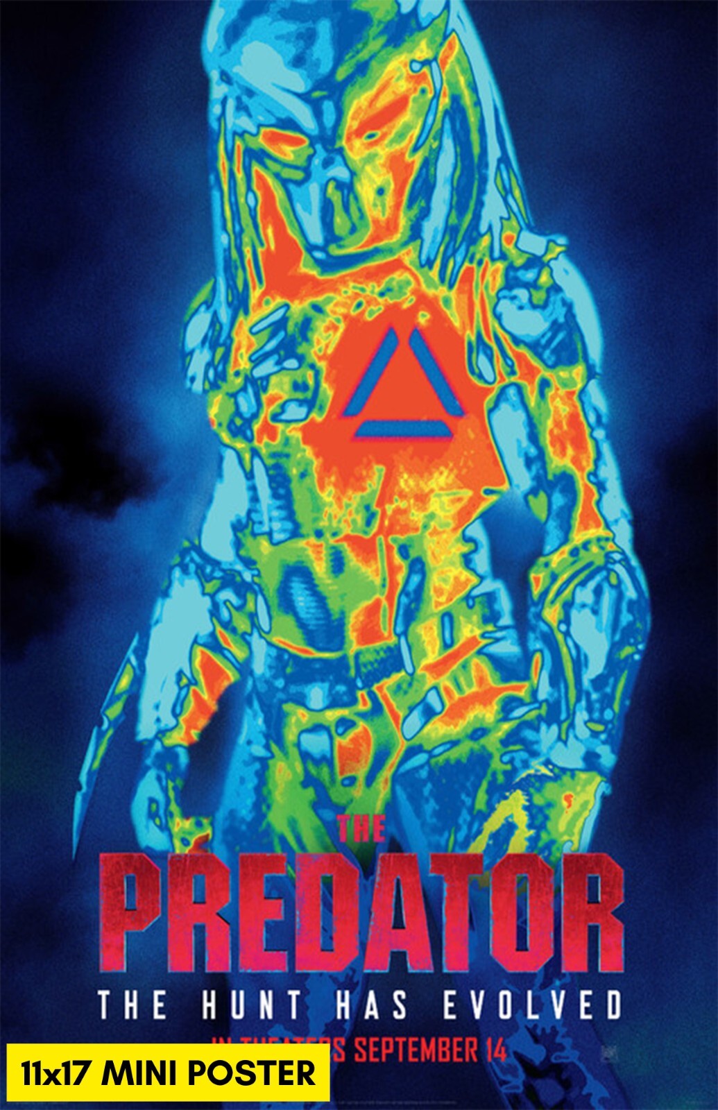 The Predator (2018) Movie Poster 11×17 Horror