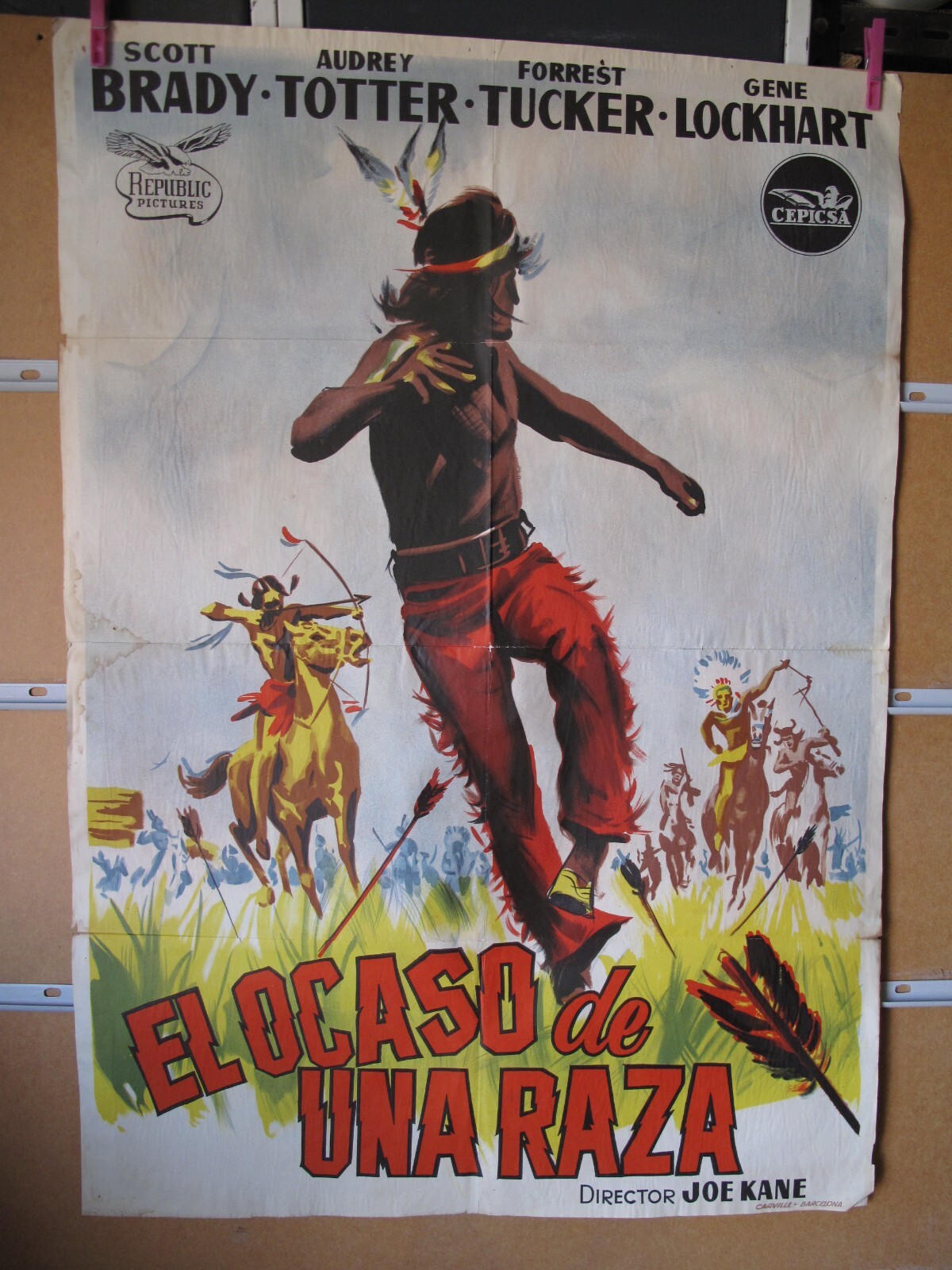 A9864 EL OCASO DE UNA RAZA SCOTT BRADY INDIOS