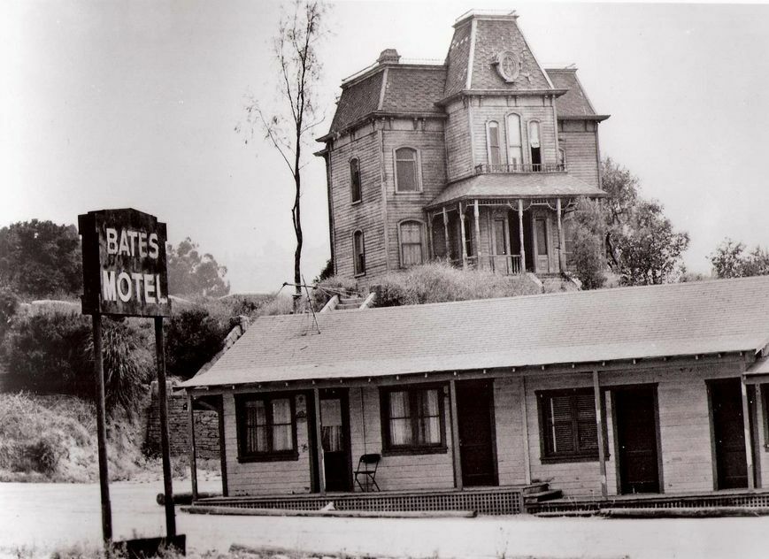 Psycho House Bates Motel Black And White 8×10 Picture Celebrity Print