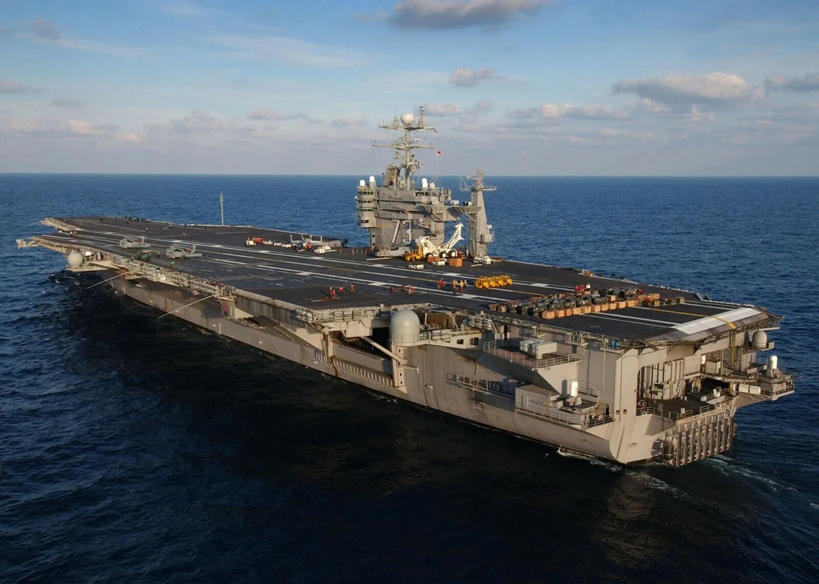Uss George Washington Cvn-73 Navy Military Nuclear Aircraft Carrier 8×10 Picture