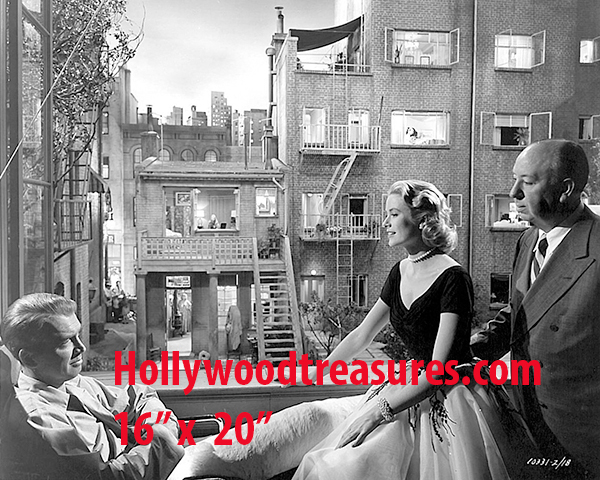 Rear Window~Hitchcock~James Stewart~Photo~Entertainment Room~ Poster 16″ x 20″