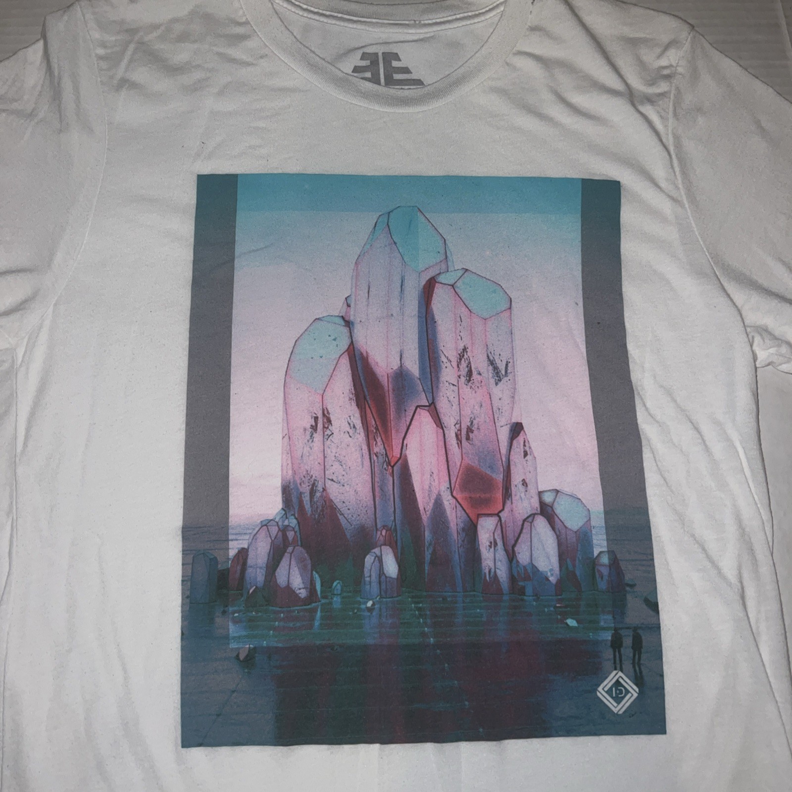Rare Imagine Dragons Band Crystals Mountains World Tour Concert Shirt Medium New