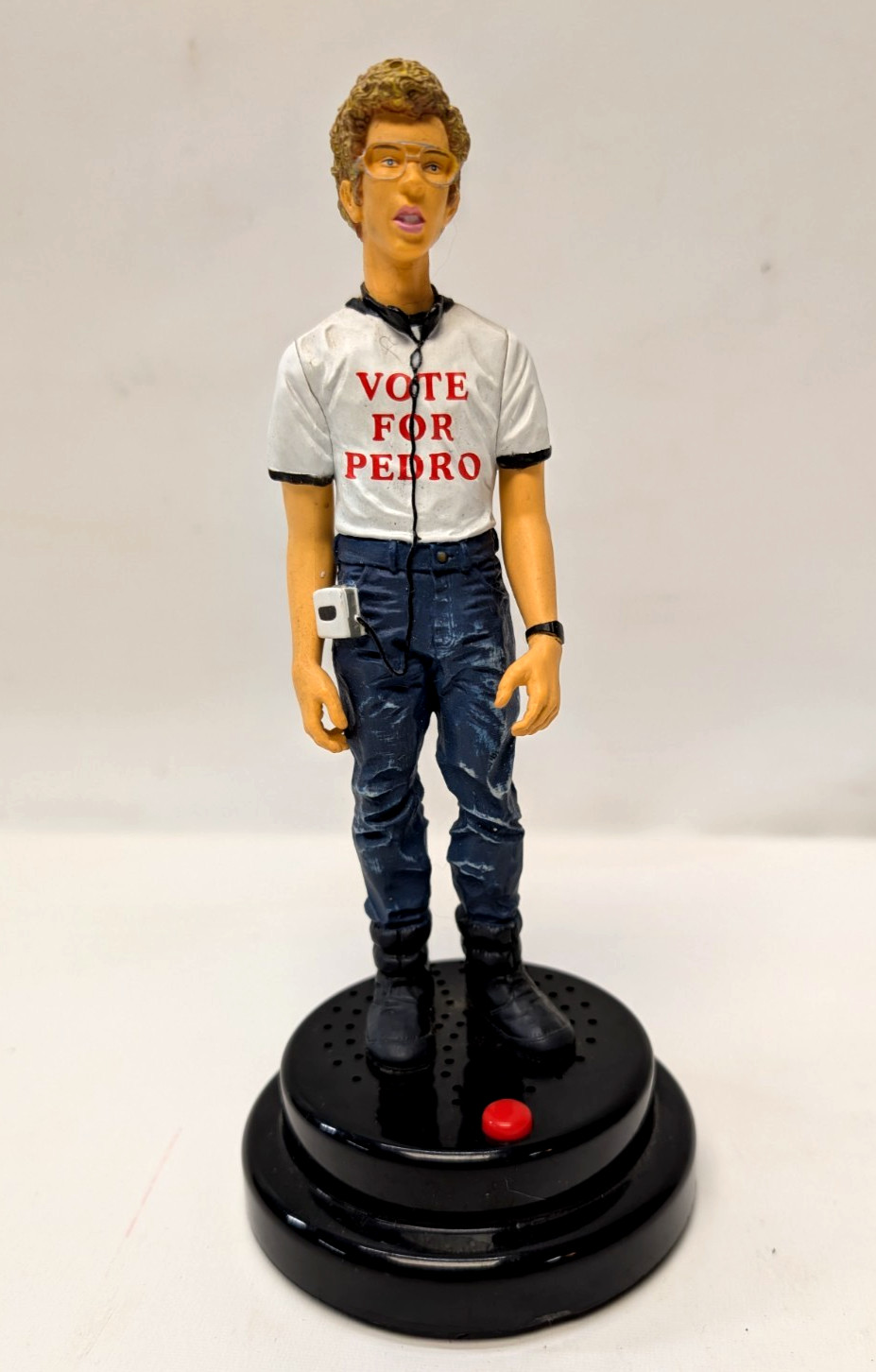 Napoleon Dynamite Talking Doll 8″ JDK Products 2005 Vote for Pedro Tested Works