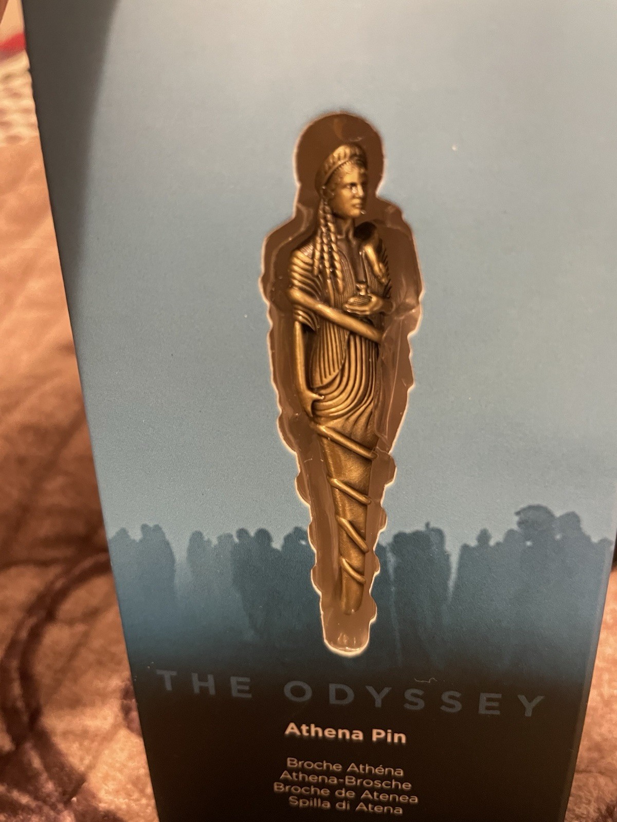 The Odyssey Movie Athena Pin Brand New The Noble Collection