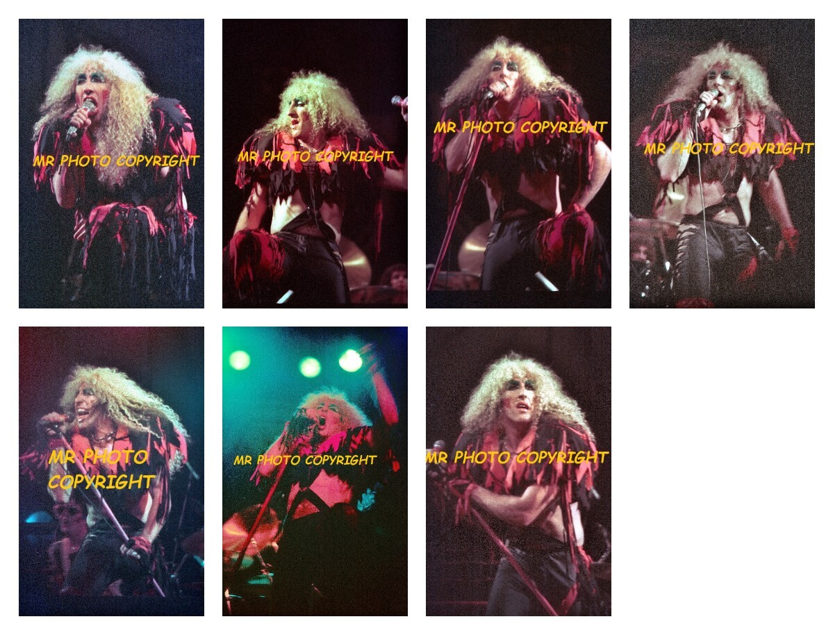 $1.00 4×6 inch original photo(s) TWISTED SISTER DEE SNYDER BUY 1,2..OR ALL
