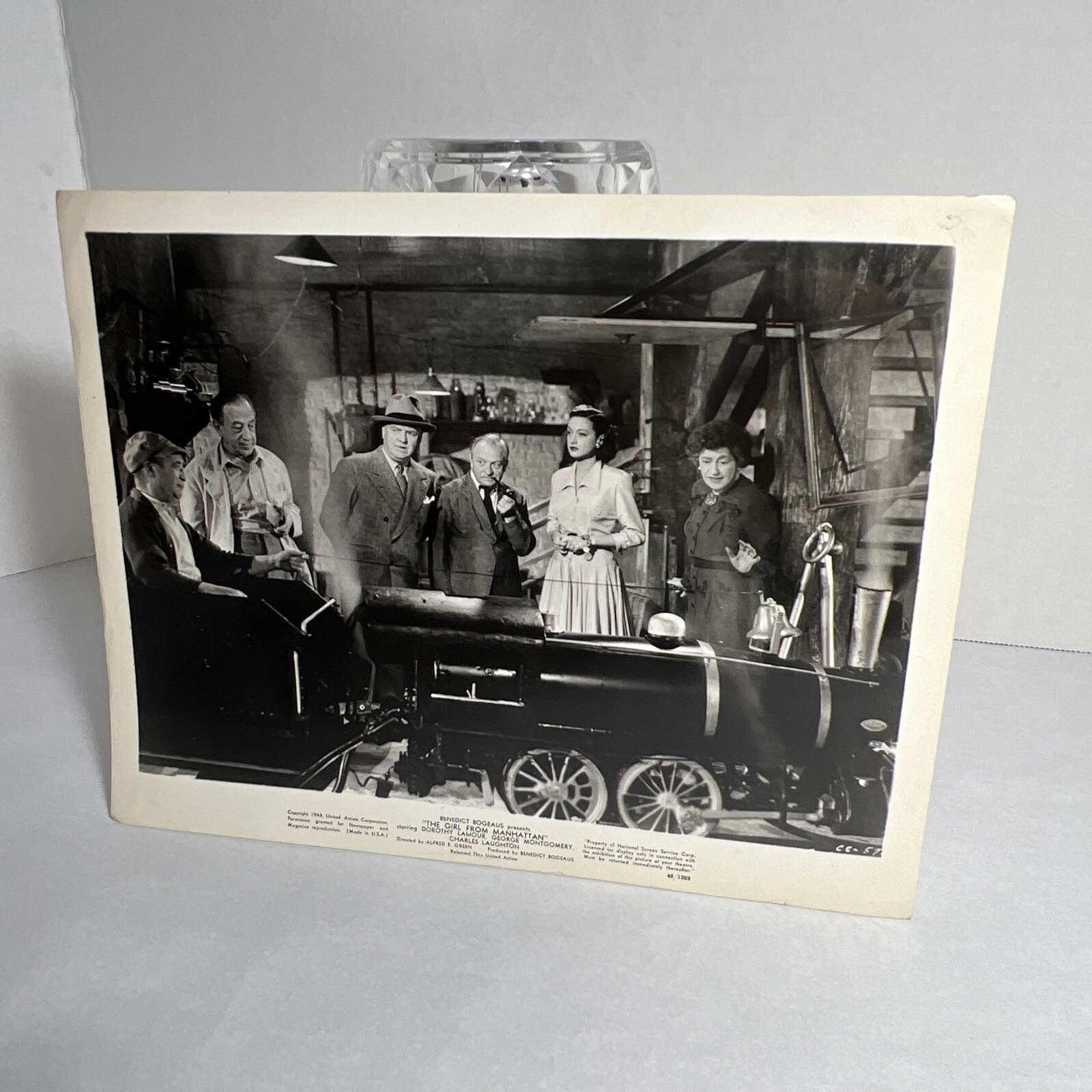 1948 THE GIRL FROM MANHATTAN: Dorothy Lamour Film Promo Movie Photo NSS 48/1389