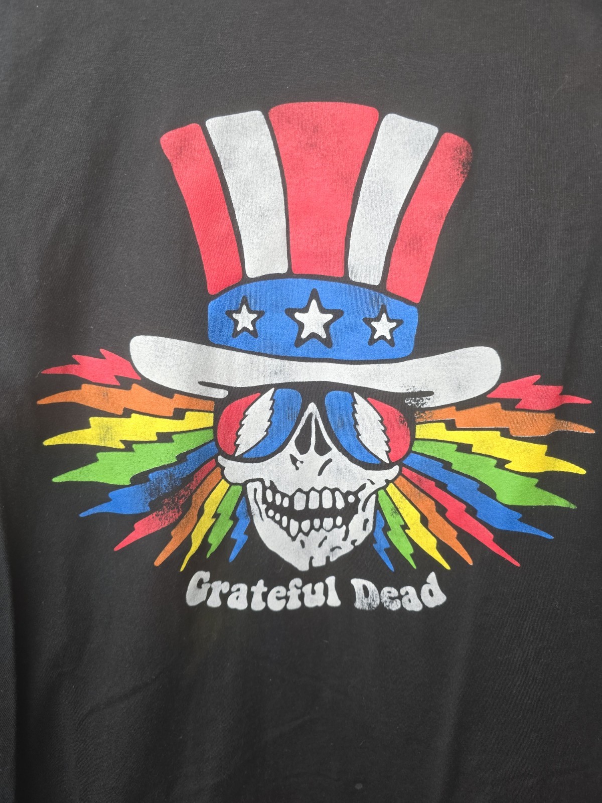 Grateful Dead Tshirt Uncle Sam Medium Jerry Garcia Bob Weir Phil Lesh
