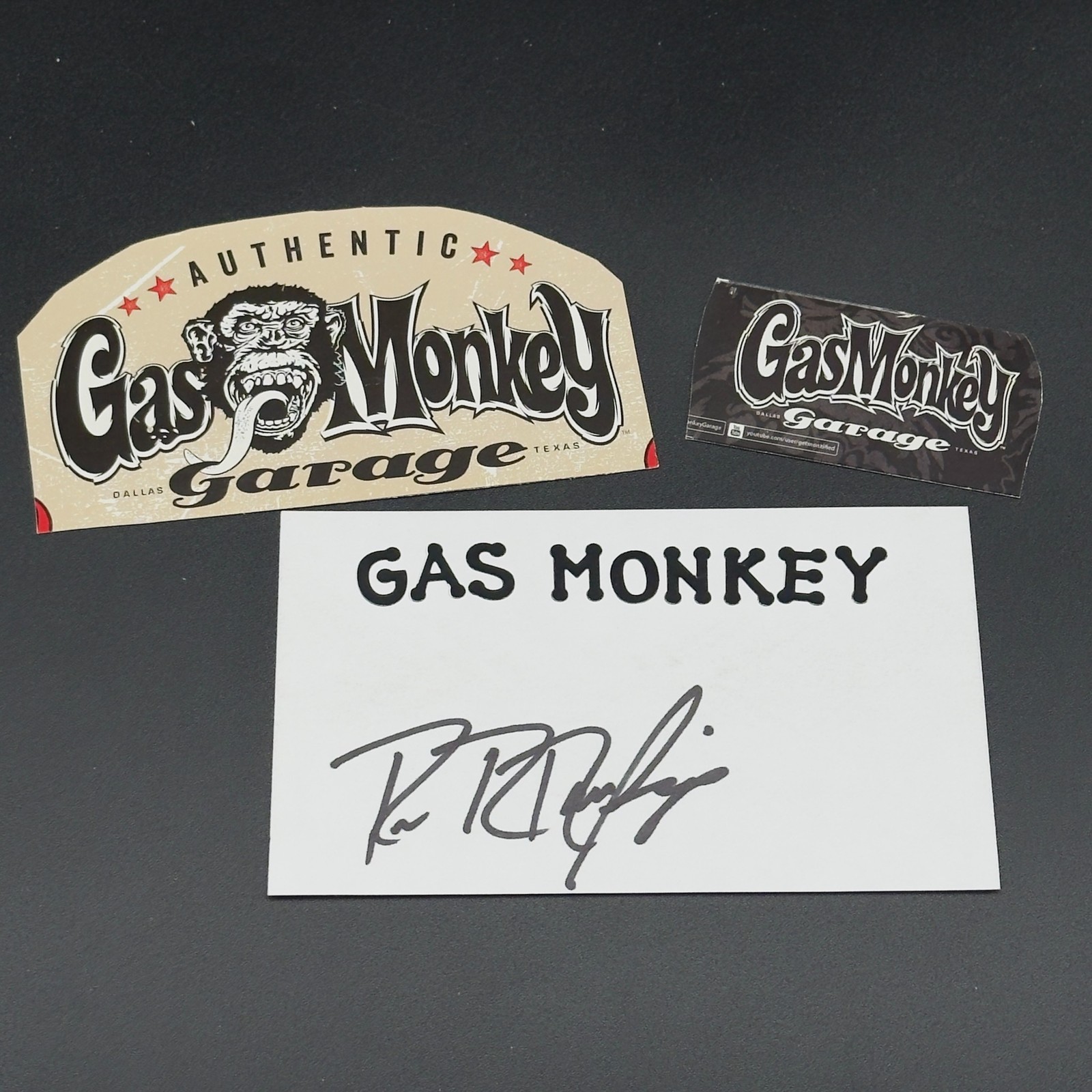 Richard Rawlings Signed 3×5 Index Card – Gas Monkey – TTM Authentic Autograph!