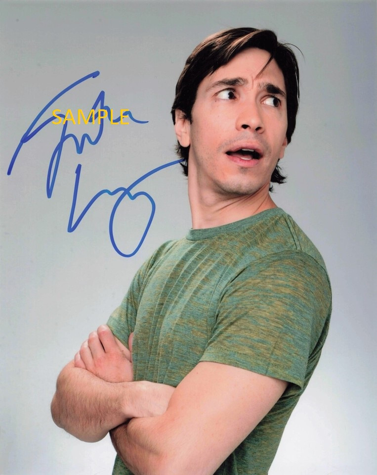 JUSTIN LONG REPRINT 8X10 PHOTO SIGNED AUTOGRAPHED CHRISTMAS MAN CAVE GIFT