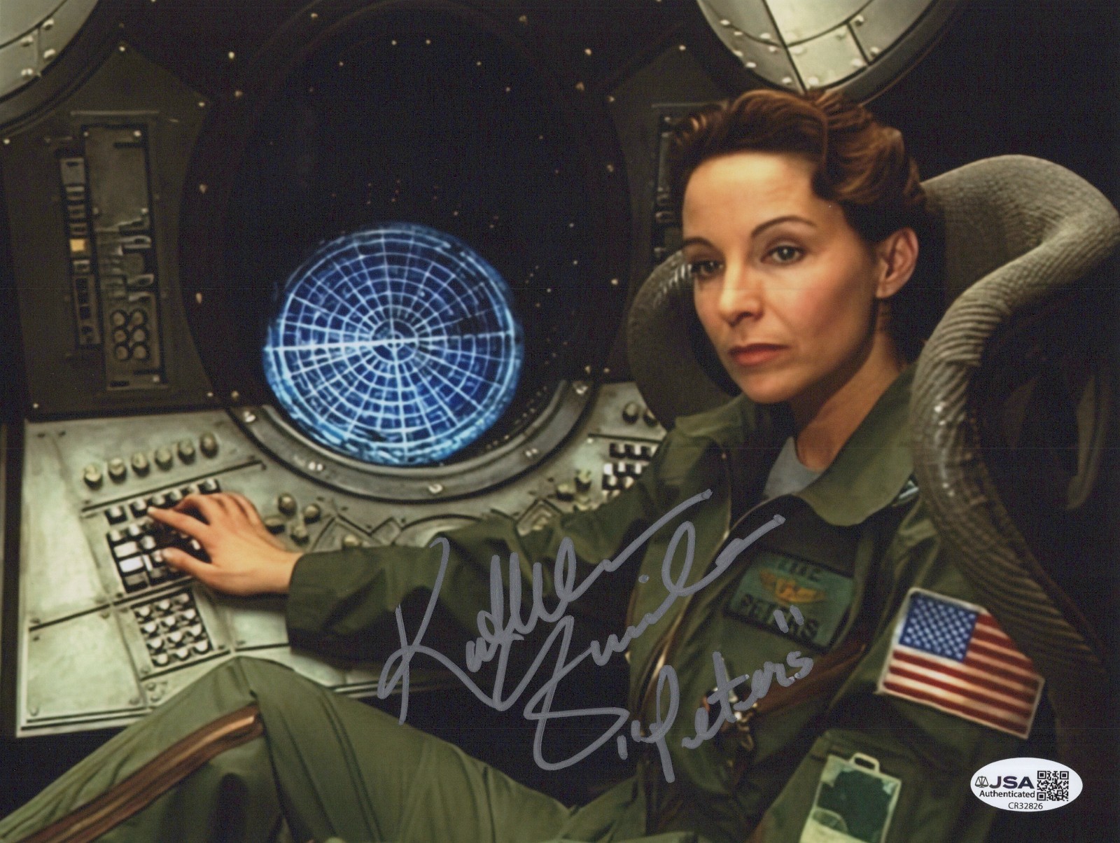 KATHLEEN QUINLAN Signed EVENT HORIZON 8×10 Photo PETERS AUTOGRAPH JSA COA CERT