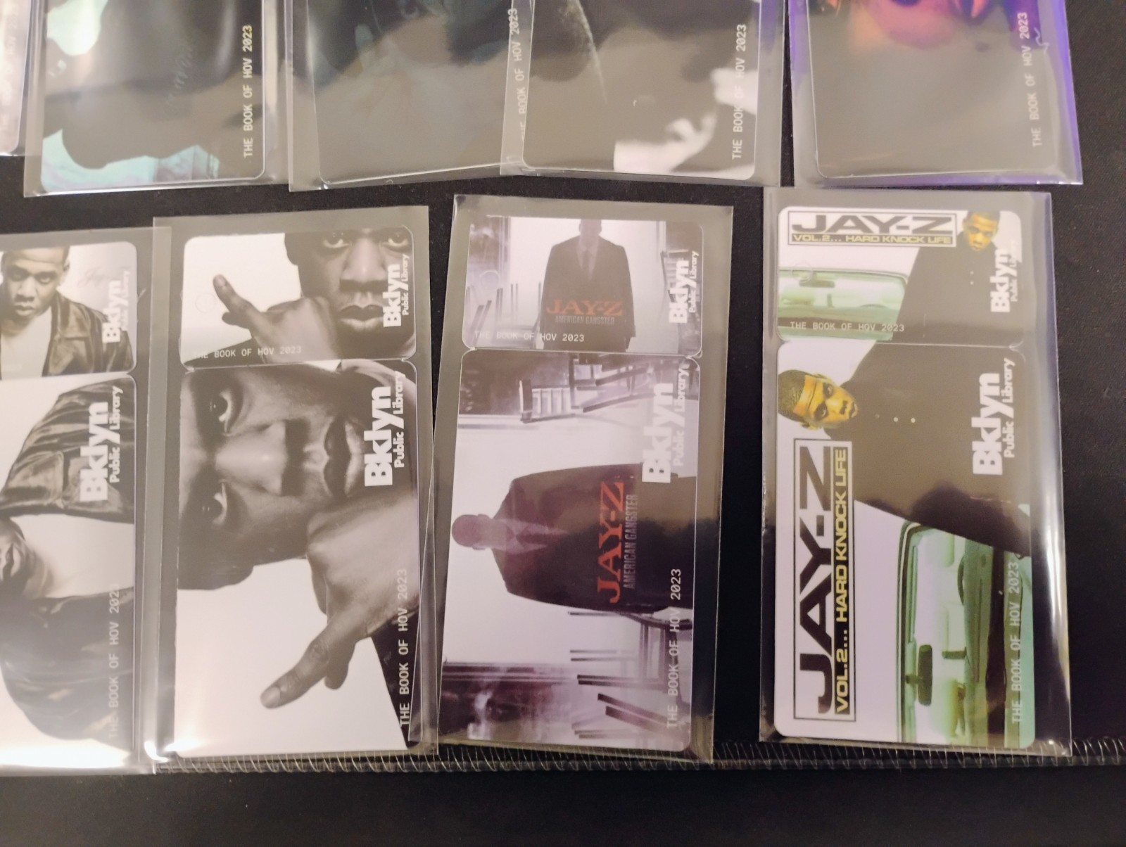 23″/ Jay-Z Cards 1 Set Barcode 13 Cards Brooklyn Public Library Limited Offer