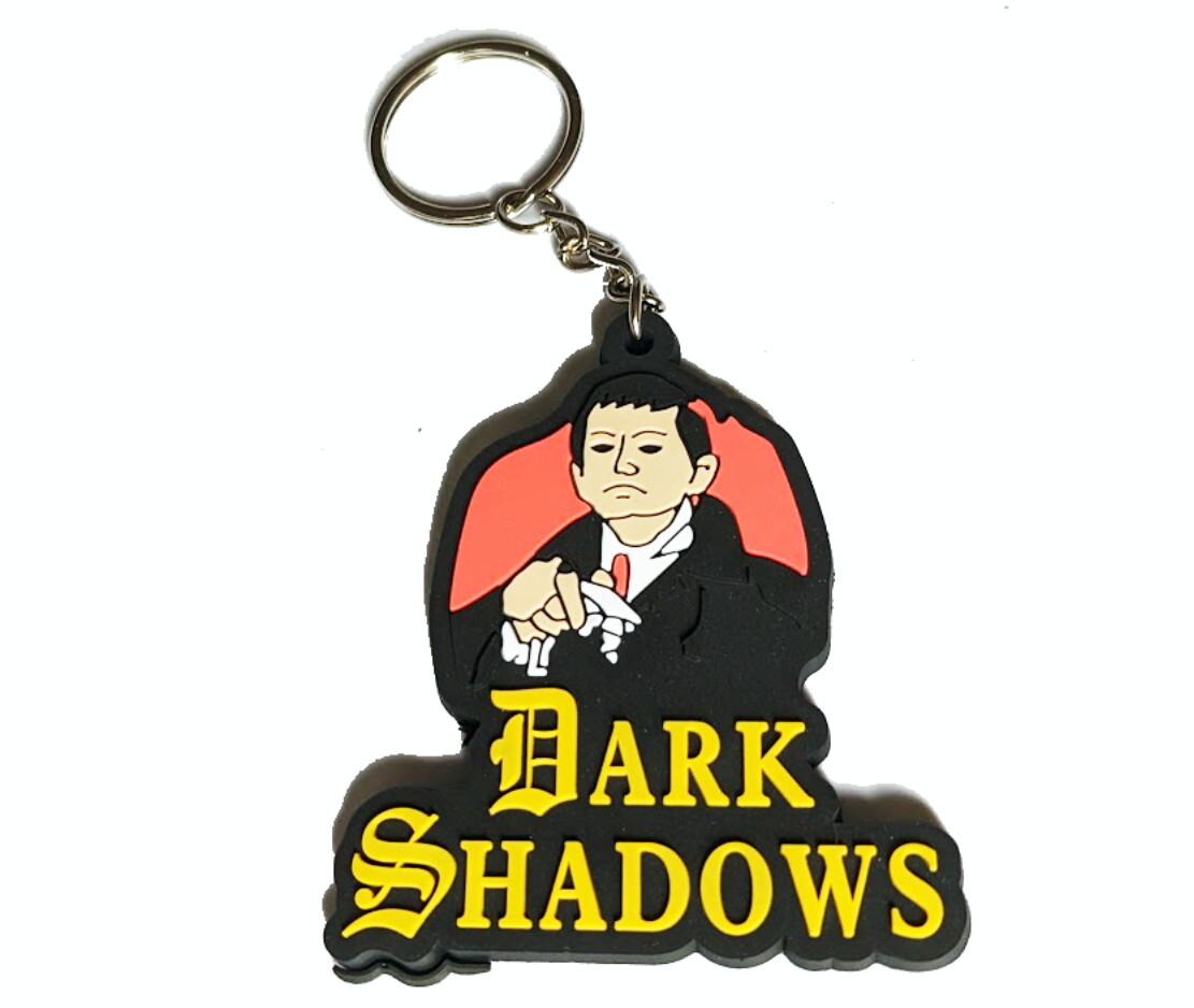 Dark Shadows Barnabas Collins 3D Rubber Keychain Keyring