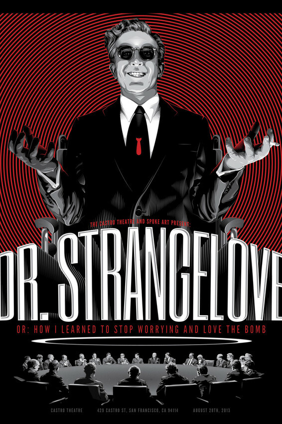 Dr. Strangelove Peter Sellers War Room Classic Art 24X18 Poster