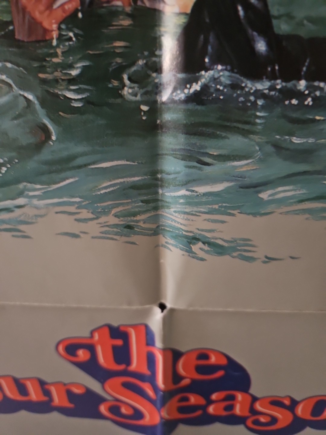 Folded 27×41 Poster “The Four Seasons 1981 Alan Alda, Carol Burnett