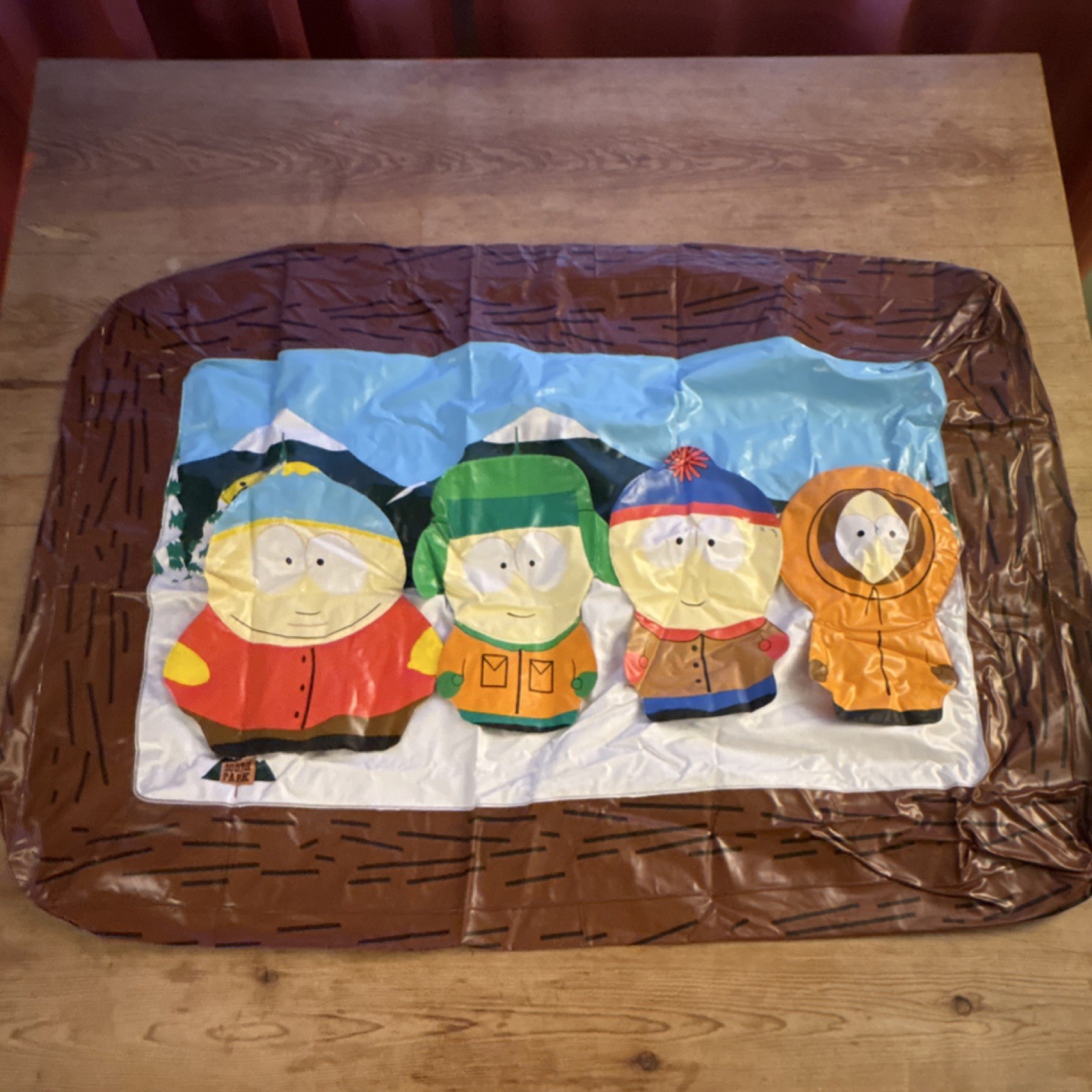 Vintage South Park Inflatable Wall Frame 99’ Wall Decor Comedy Central Rare