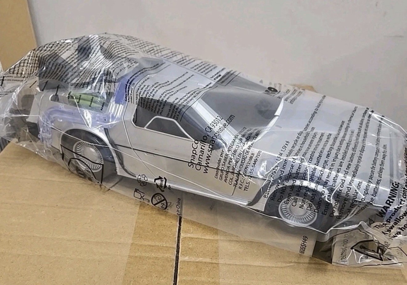 Back to the Future Delorean Popcorn Bucket 40th Anniversary AMC Edition