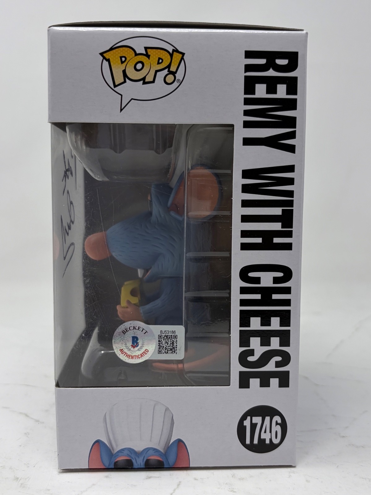 Patton Oswalt Signed Autograph Ratatouille Remy With Cheese Funko Pop BAS COA