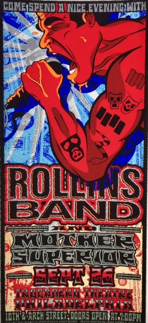 Rollins Band – Mother Superior 2001 Handbill – Trocadero Theatre