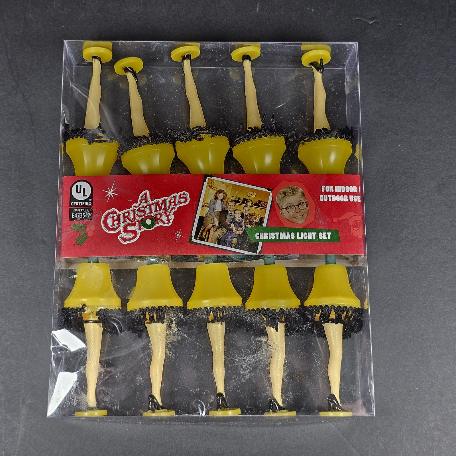 A Christmas Story Leg Lamp Christmas Light Set NIB Movie Memorabilia Promo