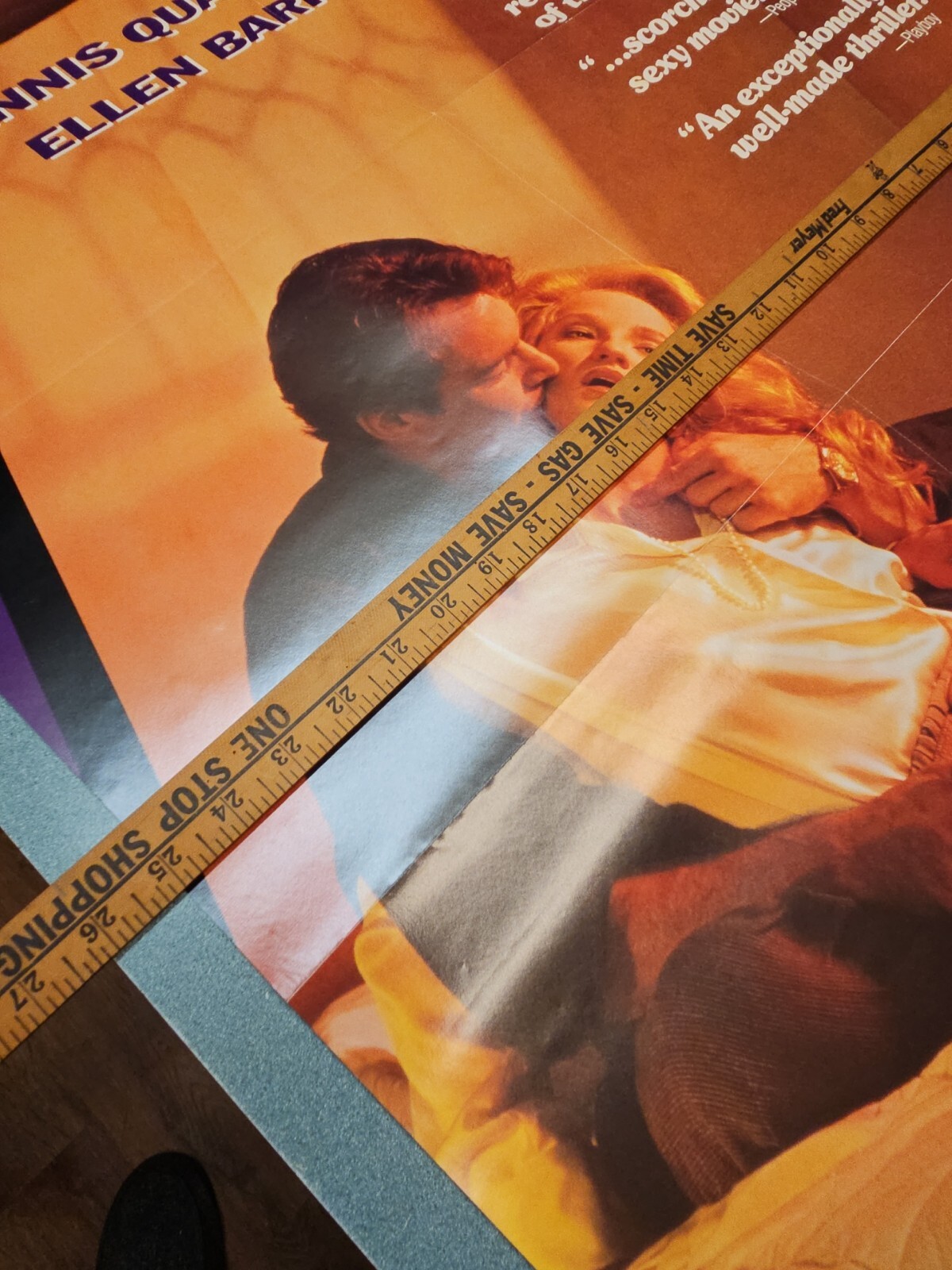 The Big Easy VHS Poster 1987