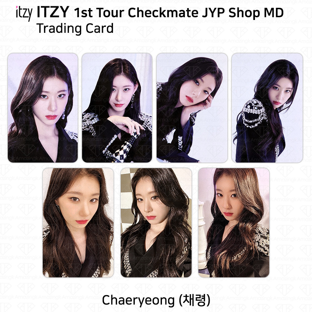 ITZY 1st Tour Checkmate Official MD Trading card Photocard JYP SHOP KPOP K-POP