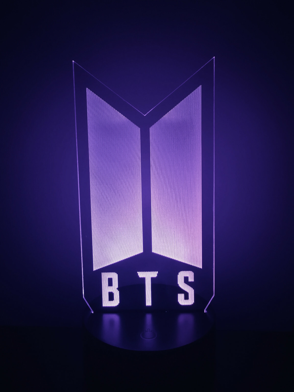 KPOP BTS Light Up Night Light Lamp Bangtan Boys V Gift Line Friends Christmas
