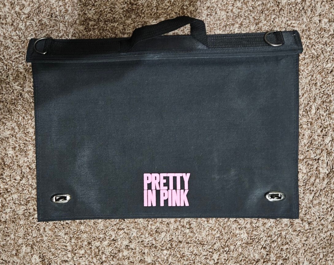 PRETTY IN PINK MOVIE PROMO BAG