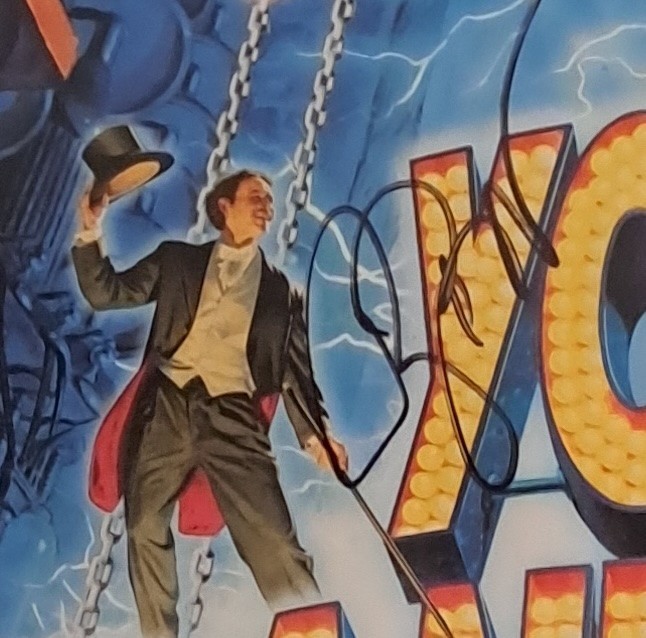 Signed Poster from 2007 Broadway Production of Young Frankenstein the Musical