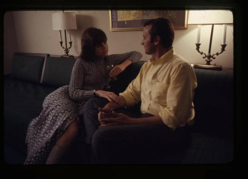 Klute Jane Fonda Bree Daniels seducing Fred Burrell Original 35mm Transparency