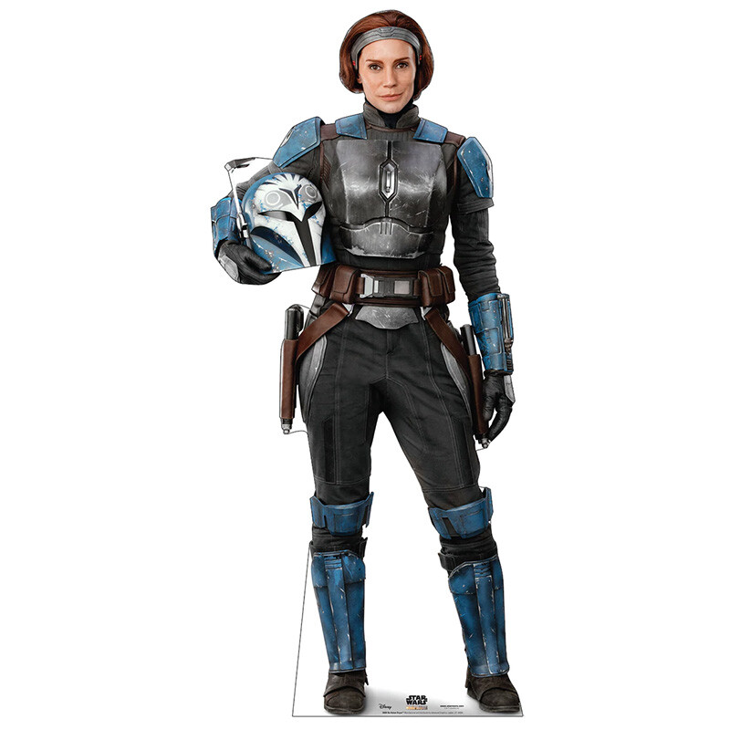 BO-KATAN KRYZE Star Wars Mandalorian CARDBOARD CUTOUT Standup Standee Lifesize