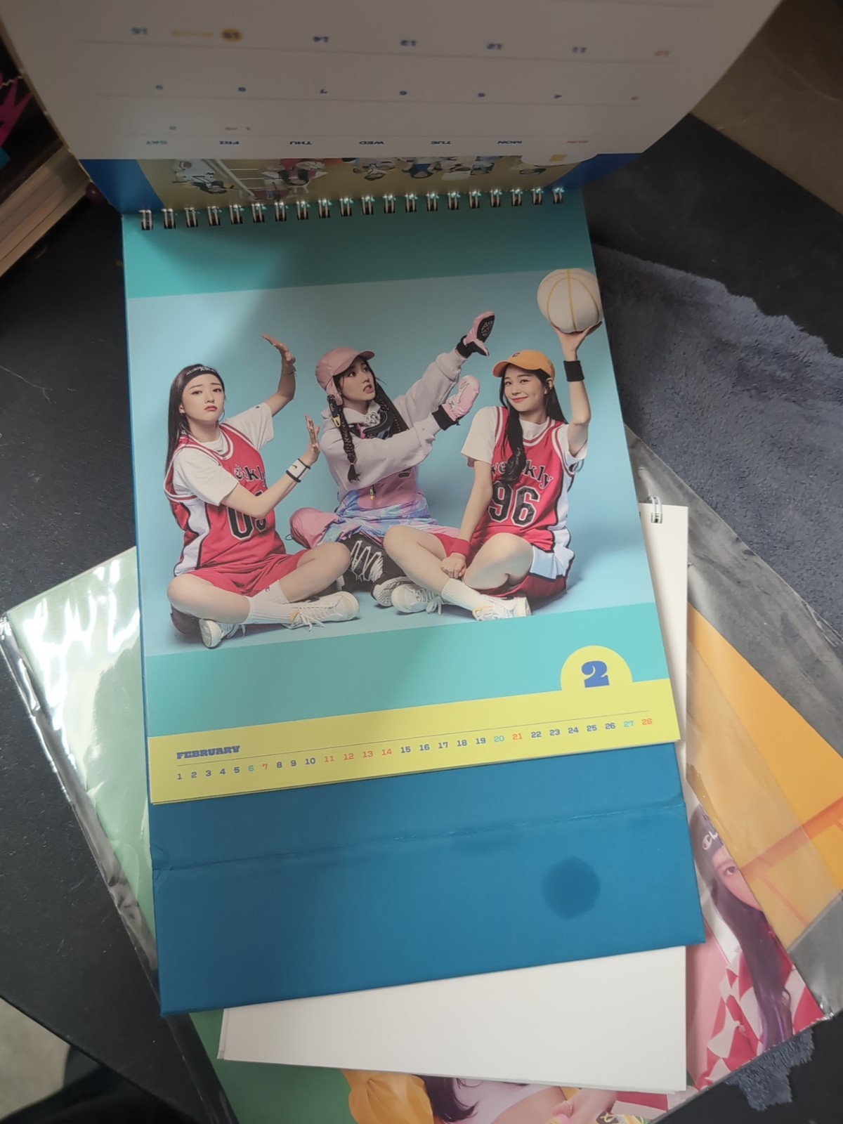 Weeekly KPop Poster Calendar lot Glossy Print Pictures Photo