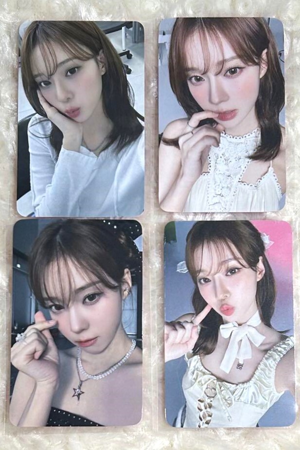 aespa WINTER Exhibition #potd in Tokyo Official Random Photo Card PC Set 4ea
