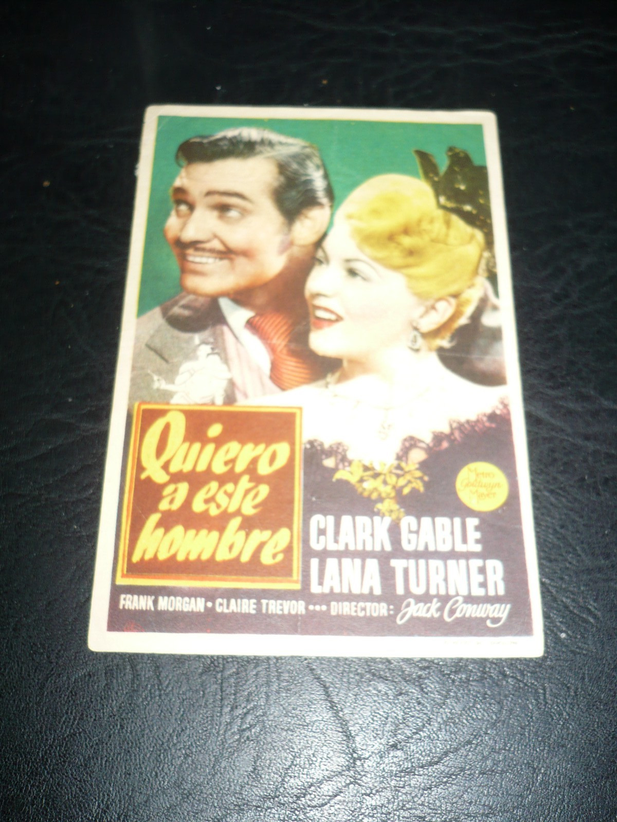 HONKY TONK, Spanish herald [Clark Gable, Lana Turner] – 1941