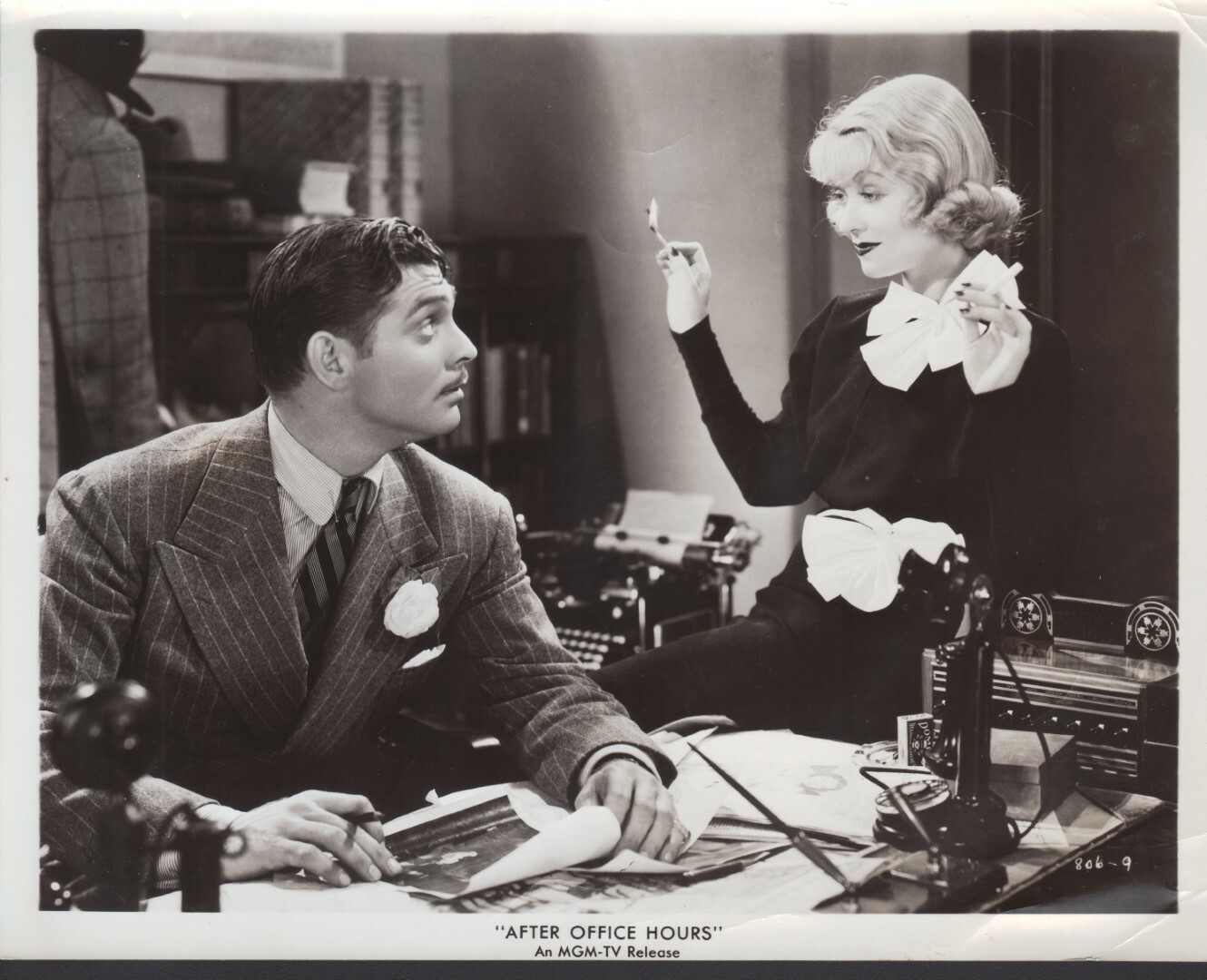 After Office Hours (1935) 8×10 black & white movie photo #9 (MGM/TV release)