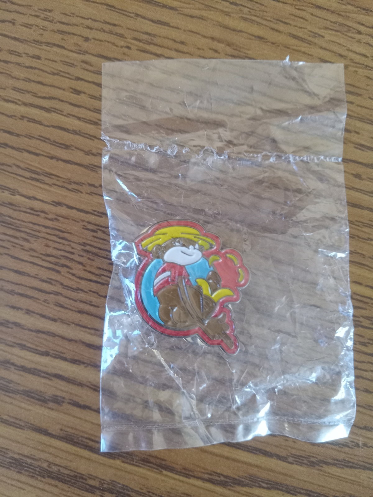Johnny Chimpo Super Troopers 2 Post Enamel Pin Movie Promo Jacket Hat Lapel Pin