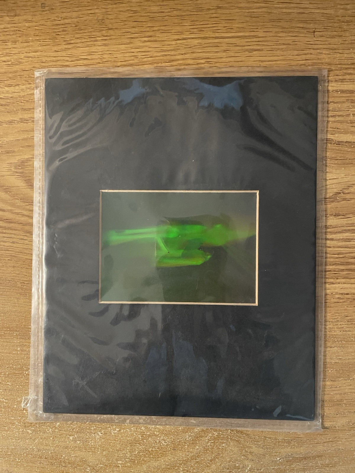 Star Trek ***NEW*** Enterprise – 3D-Hologram Picture Matted
