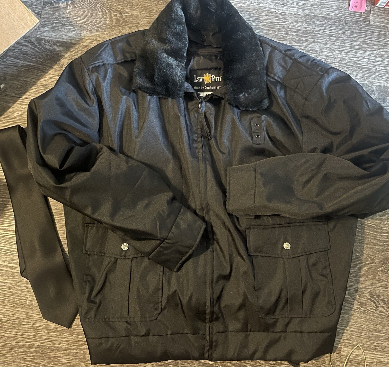 Resident Alien Tv Show Original Wardrobe Sheriff Mike Thompson Jacket & Tie