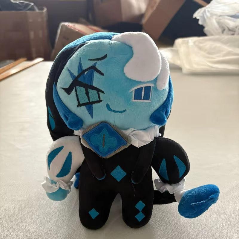 Shadow Milk Cookie Plush Doll Soft & Collectible Comfort Cookie Run:Kingdom Game