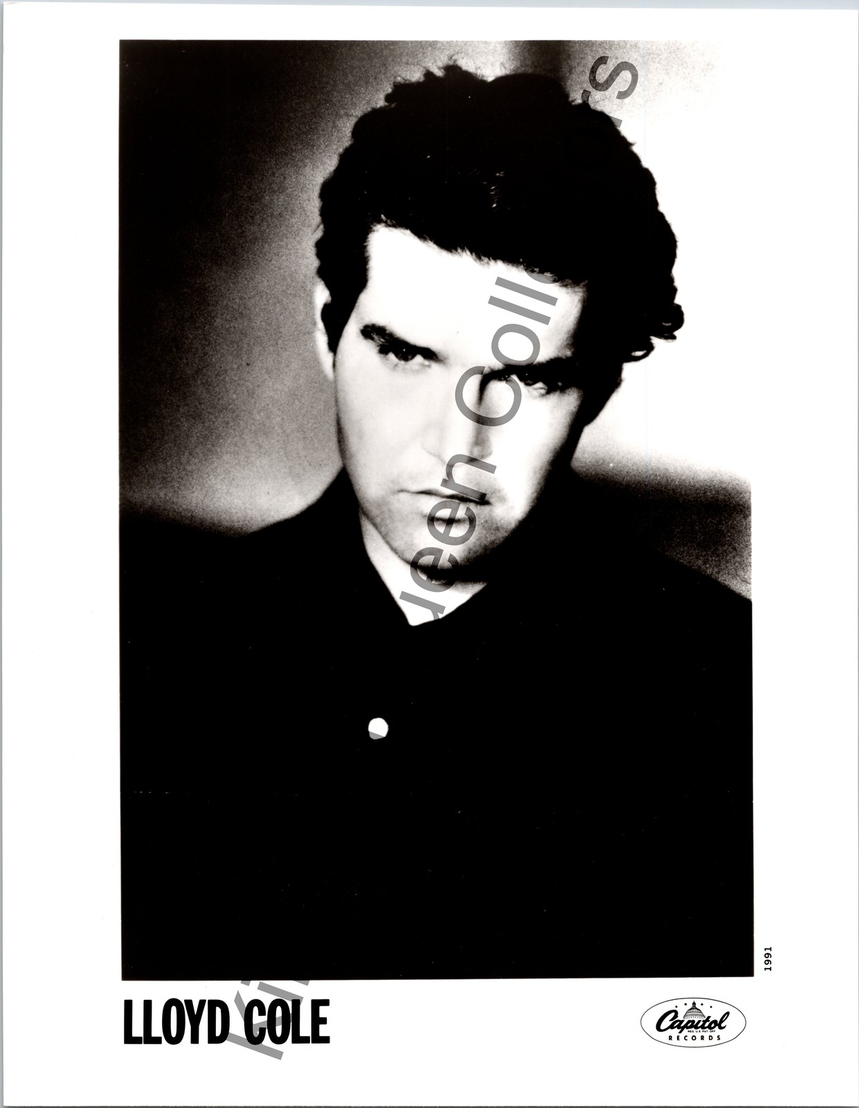 Lloyd Cole 1991 Original Vintage Capitol Records Alternative rock Press Photo