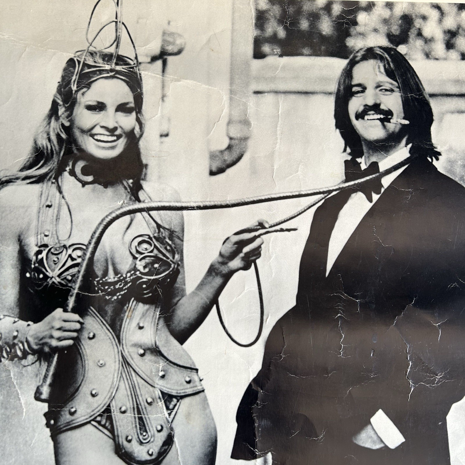 Original Magic Christian Movie Poster Raquel Welch & Ringo Starr 29×21” RR18-G5