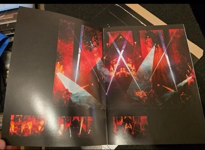Tool Signed VIP Tour Program By All 4! Maynard/Carey/Jones/Chancellor Ships ASAP