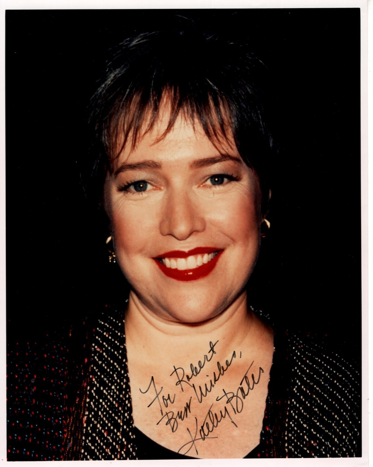 KATHY BATES Signed Autographed 8×10 Photo – To Robert